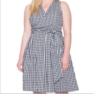 Eloquii NWOT gingham dress